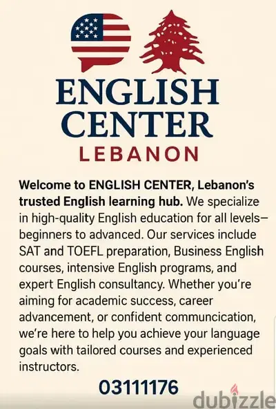 English courses and preparations