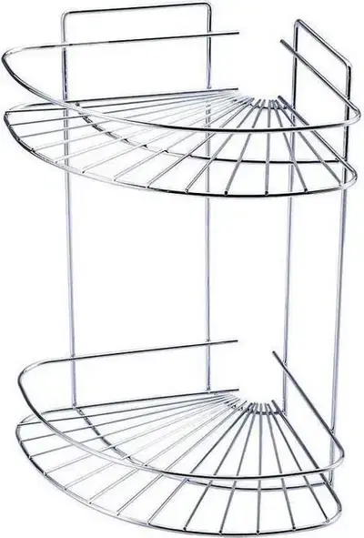 corner cabinet silver plated 35cm