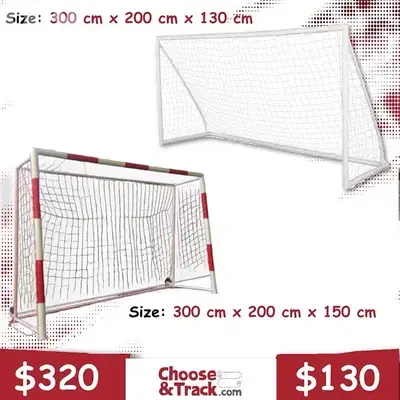 Mini football goal stand