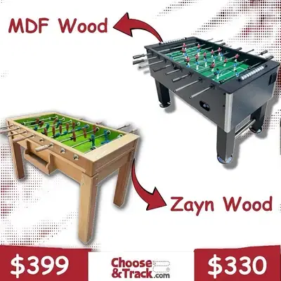Babyfoot zayn wood / mdf wood