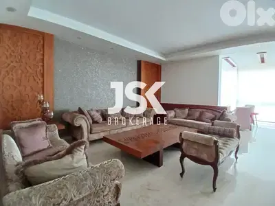 L18425-Fully Furnished Spacious & Decorated Apartment For Rent In Bsal