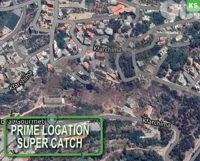 LAND In Kfarchima—5700 sqm situated near the main road REF#KS102287 LAND In Kfarchima—5700 sqm situated near the main road REF#KS102287