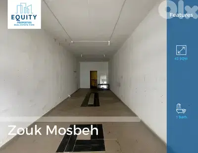 42 SQM Shop For Sale In Zouk Mosbeh #RK178925