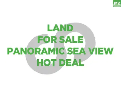 Biaqout/ bsalim/ land/ Prime location/ panoramic sea view REF#MZ123284