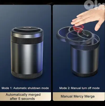 High Quality Portable Smart Sensing Car Ashtray