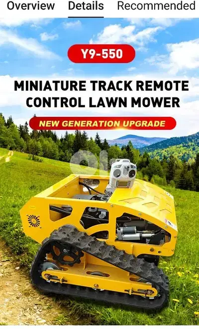 remote control lawnmower model 2025