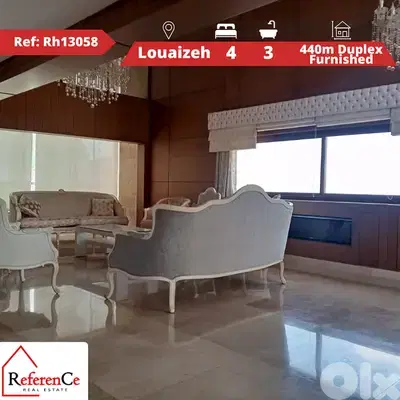 Furnished Duplex For sale in Louaizeh دوبلاكس مفروش للبيع في اللويزة