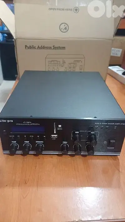 public address amplifier 100v 200w new