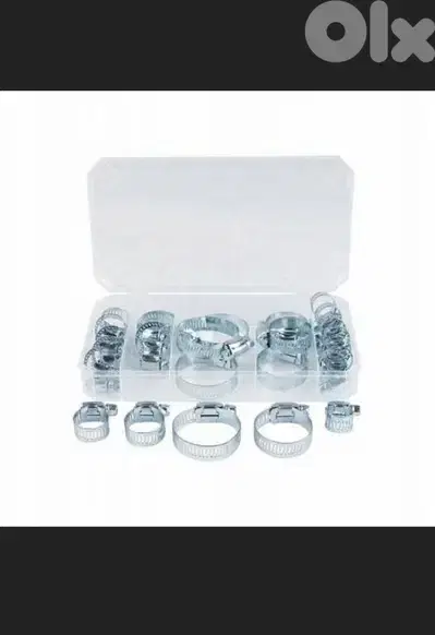 Parkside rubber hose clamp set 26 pcs