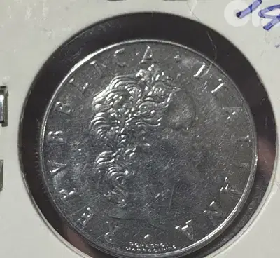 1981 Italy 50 Lire Coin