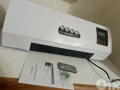 PTC wall mounted heater + mini folding washing machine