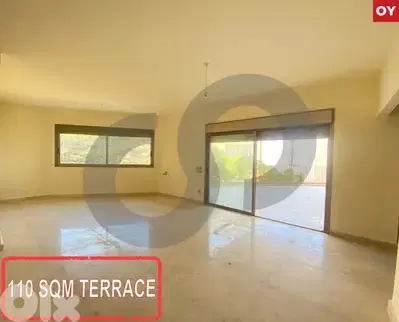 Calm neighborhood & Huge Terrace IN MAZRAAT YACHOUH ! REF#OY123757 !