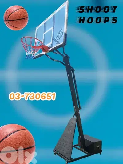 499$ movable basketball hoop (shoot slam dunk)