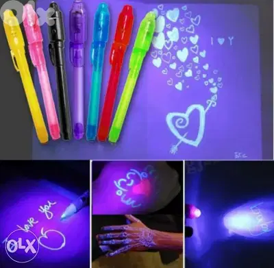 Secret message light pen 3$