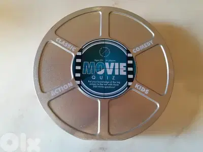 The movie quiz cards game by  "The Institute of Games & Puzzles