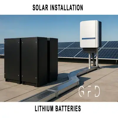 Industrial Lithium Battery Installation for Uninterrupted Solar Energy