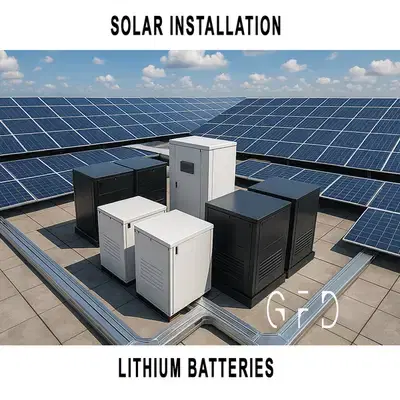 Factory-Ready Lithium Battery Installations with Expert Solar Support