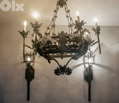 large italian chandelier
