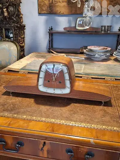 art deco antique mantel clock