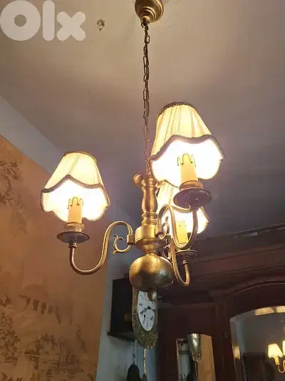 antique english 3 lamps brass chandelier antique english 3 lamps brass chandelier