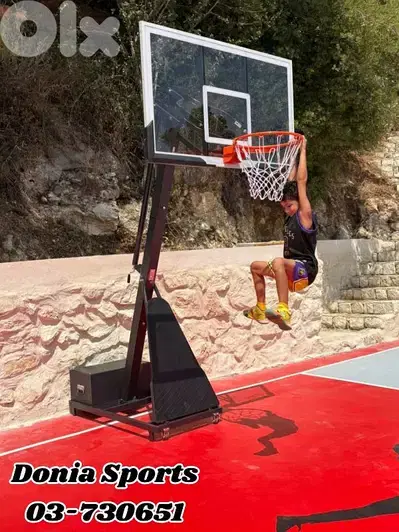 499$ for movable basketball hoop Backboard easy slam dunk