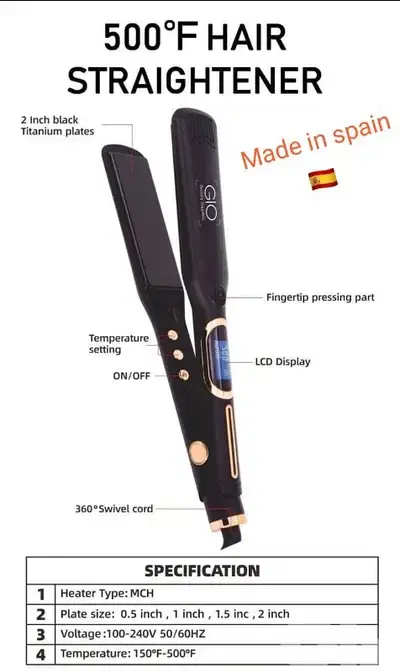 hottest hair straightener professional