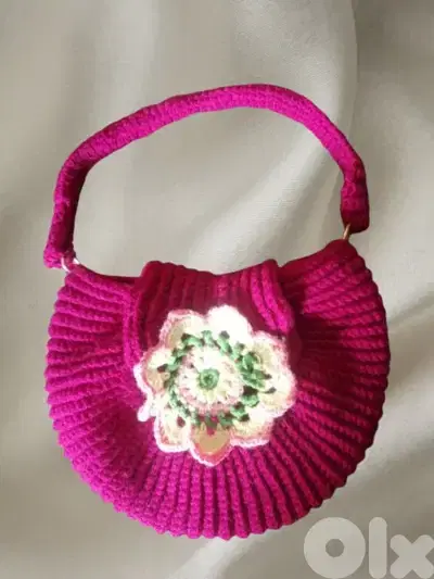 crochet handbag