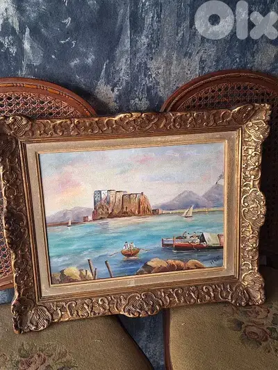 european handpainted painting
