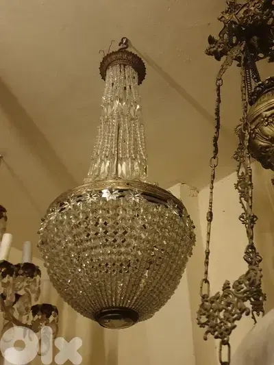 french crystal chandelier