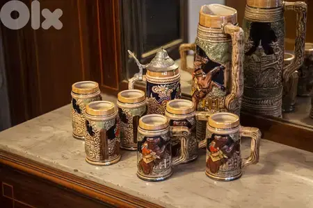 antique porcelain set