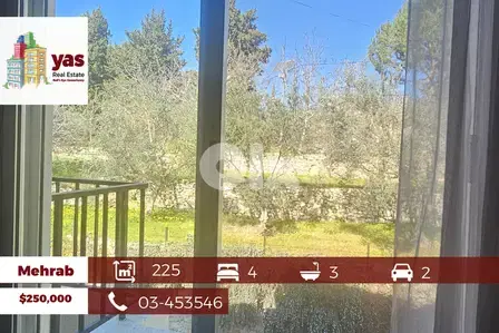 Meerab 225m2 | 40m2 Terrace | Stand-alone Triplex | Furnished | PA |