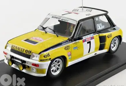 Renault R5 Turbo (Tour De Corse 1982) diecast car model 1;24