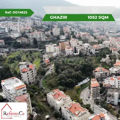 Land for sale in ghazir أرض للبيع في غزير