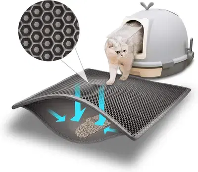 Double Layer Cat Litter Mat