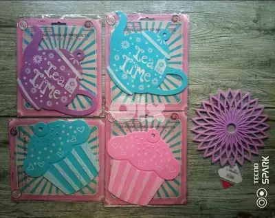 original Lomenox big size silicone coasters