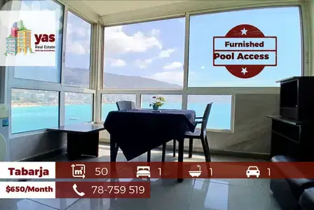 Tabarja 50m2 | Furnished Chalet | Rent | Prime Location | YV