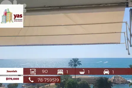 Jounieh 90m2 | Chalet | Furnished | Open Sea View  | PA |