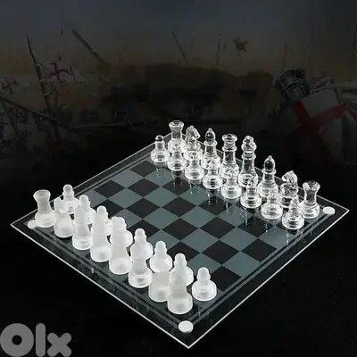 Glass Chess Board game
