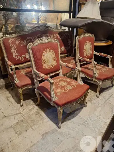 handmade aubisson 3 pieces salon