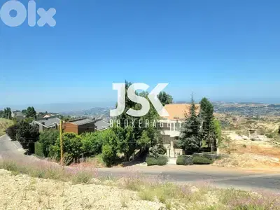 L18776-580 SQM Land For Sale in Tilal Faqra, Kfarzebian