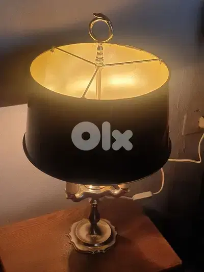 french antique lamp