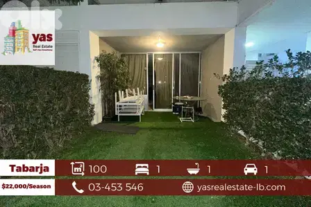 Tabarja/aqua 2 100m2 | 20m2 Garden | Chalet | Rent | RA/IV