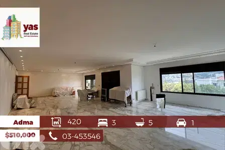Adma 420m2 | 14m2 Cave | Decorated | Luxury | Open View | CL |