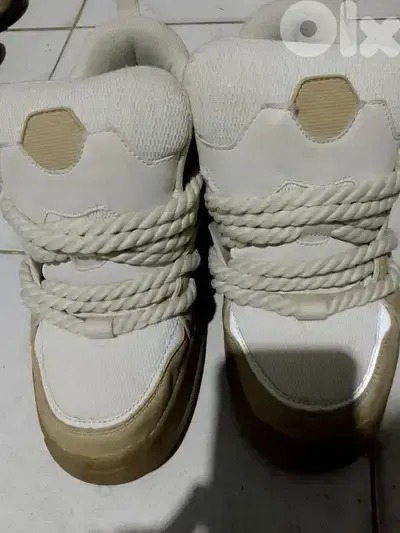 Zara white shoes.