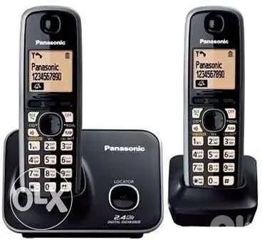 Panasonic Wireless Phone تلفون ارضي  kx-TG3712BX