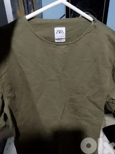 Zara green T-shirt
