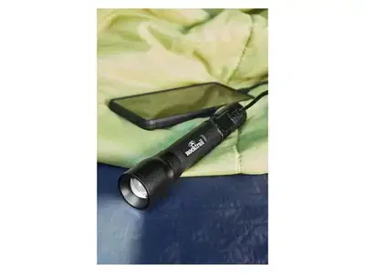 rocktrail led torch with power bank and car adaptor