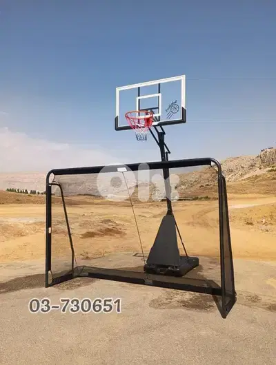 580$ 2items (hoop basketball + mini football)