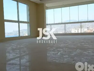 L08329-Duplex Apartment for Sale in Jounieh Prime Location with Panora