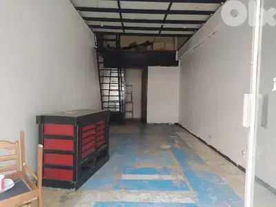 40 Sqm Shop + 25 Sqm Mezanine For Rent In Mezher محل للاجار في مزهر